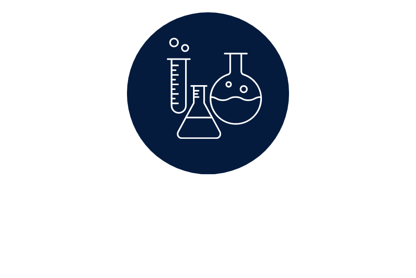 Chemical hygiene icon graphic