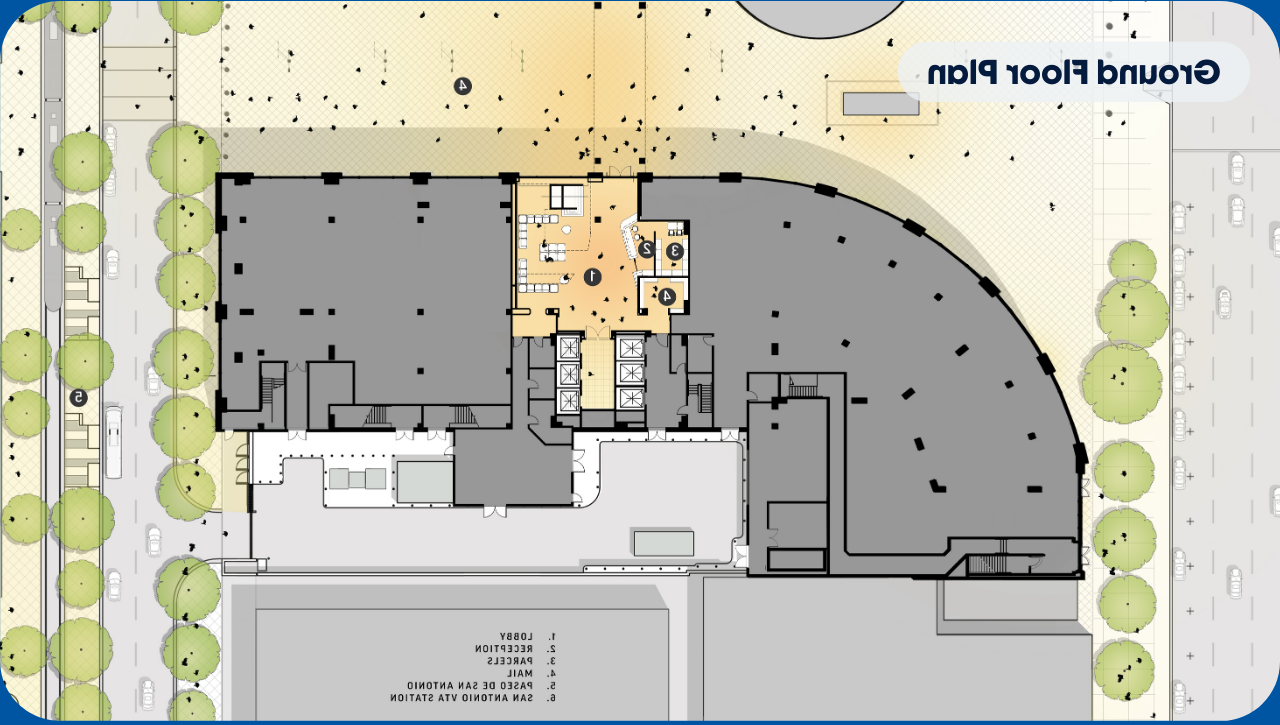 Spartan Village ground floor floorplan